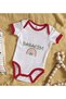 Bk Kids Father's Day Design Red Baby Bodysuit - 1, 0-3 Months. - 2