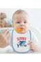 Bk Kids Summer Time Designed Blue Baby Bodysuit and Bib Gift Set - 1, for Ages 12-18 Months. - 4