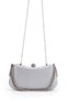 Studded, Clip-On, Double-Chain Strap Matrix Women's Evening Bag - 2