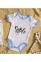 BK Kids Smile Blue Baby Bodysuit with Design - 1 (3-6 Months) - 2