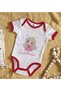 Bk Kids Little Princess Design Red Baby Bodysuit - 1, 0-3 Months. - 2