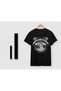 Motorcycle-Designed Men's Black T-Shirt -7, Gift for a Friend, Birthday Gift, for Your Loved One. - 2