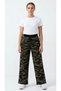Streetwear Camouflage Pattern Elastic Waistband Thick Fabric Sweatpants - 2