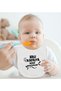 Bk Kids Hau Kafaya Designed White Baby Bodysuit and Bib Gift Set - 1, 12-18 Months. - 3