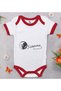 BK Kids Atatürk-Themed Red Baby Bodysuit-20, 0–3 Months