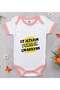 BK Kids "I Want an Episode" Printed Pink Baby Bodysuit-7, 0-3 Months
