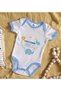 Bk Kids Uncle's Design Blue Baby Bodysuit for Boys - 1, 0-3 Months. - 2