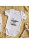 BK Kids Akul Vermenuz "If You're Done" Printed White Baby Bodysuit-1, 6–9 Months - 2