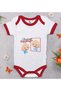 BK Kids "I'm Just Like My Dad" Red Baby Bodysuit-1, 0-3 Months