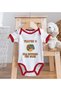 Bk Kids Player 3 Design Red Baby Bodysuit - 1, 12-18 Months. - 4