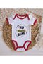 Bk Kids Ko Verun Beni Designed Red Baby Bodysuit - 1, 3-6 Months. - 3