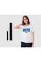 Boston-Designed Women's White T-Shirt, Gift for a Friend, Birthday Gift, Trendy T-Shirt—Large