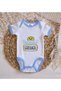 Bk Kids Blue Baby Bodysuit with a Girl's Design - Size 1, 12-18 Months. - 3