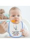Bk Kids Baba-Designed Blue Baby Bodysuit and Bib Gift Set - 1, for Ages 12-18 Months. - 4