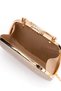 Midnight Women's Evening Bag with Metal Handle and Chain Strap. - 4