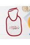 BK Kids "Just Look at How Beautiful My Aunt Is" Red Baby Bodysuit and Bib Set with Design—Includes a Free Gift - 3