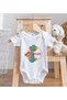 BK Kids "Auntie's Little Girl" Design White Baby Bodysuit-1, 12–18 months - 3