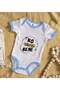 BK Kids "Ko Verun Beni" Printed Blue Baby Bodysuit-1, 0-3 Months - 2