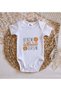 Bk Kids White Baby Bodysuit with Lion Design - 1, 12-18 Months. - 3
