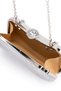 Studded Clip-On Chain Strap Frozen Women's Evening Bag - 3
