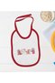 BK Kids Love Designer Red Baby Bodysuit and Bib Gift Set—2, 0–3 Months - 4