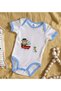 BK Kids Cute Captain-Printed Blue Baby Bodysuit-2, 12–18 months - 2