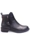 Dza07-1062767 Black Everyday Flat-Heel Women's Boots - 2
