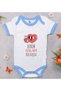 BK Kids "My Aunt Is One of a Kind" Blue Baby Bodysuit - 1, 12–18 months
