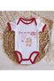 Bk Kids Most Beloved Design Red Baby Bodysuit - 1, 0-3 Months. - 3