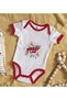 Bk Kids Attention Laz Designed Red Baby Bodysuit - 1, 0-3 Months. - 2