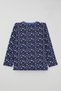 Boys' Pajama Set, Modern Square & Camouflage Pattern, Ages 4-8, Purple-Blue. - 4