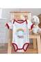 Bk Kids Mother's Day-Themed Red Baby Bodysuit and Bib Gift Set - 1, 0-3 Months. - 5