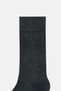 Black Men's Baklava Patterned Micromodal Ankle Socks - 2