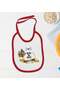Bk Kids Circumcision-Themed Red Baby Bodysuit and Bib Gift Set - Size 4, 12-18 Months. - 4