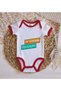 Bk Kids I Want an Ep Design Red Baby Bodysuit - 3, 12-18 Months. - 3