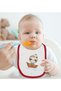 Bk Kids Cute Sailor-Designed Red Baby Bodysuit and Bib Gift Set - 1, 0-3 Months. - 3