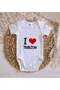 Bk Kids I Love Trabzon Designed Baby Bodysuit - Model 1, 12-18 Months. - 3