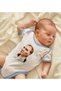 Bk Kids Atatürk-Themed Blue Baby Bodysuit - 15, 0-3 Months. - 5