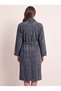 Prado Şalyaka Women's - Men's Bathrobe |   Unisex Bathrobe - Dressing Gown |   Water Absorbent - 100% Cotton - 3