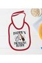 Bk Kids Daddy's Drinking Buddy Designed Red Baby Bodysuit and Bib Gift Set - 2, 12-18 Months. - 4