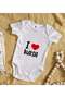 BK Kids "I Love Bursa" Design Baby Bodysuit - Model 1, 9–12 Months - 2