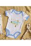 Bk Kids My Dad's Daughter Design Blue Baby Bodysuit - 1, 12-18 Months. - 2