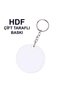 Hdf Double-Sided Keychain - Round - 2