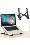 Adjustable Laptop Stand for Desk - Portable Foldable Notebook Riser, Ergonomic Computer Holder Compa