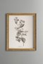 Bouquet of Flowers - Vintage Patterned Painting - Delicate Design