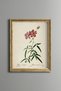 Pink Flower Branch - Vintage Patterned Painting - Slim Model