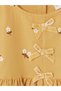 Quality Pieces from Çelebi Store: Bowknot Printed Girl's Dress - 4