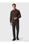 Peak New Season Brown Regular Fit Plaid Men's Shirt - 2