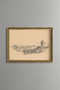 Istanbul Panorama - Vintage Patterned Painting - Slim Model