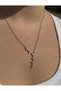 Xuping Silver-Colored Pendant Necklace with a Butterfly Design and Zircon Stones – Stainless Steel. - 3